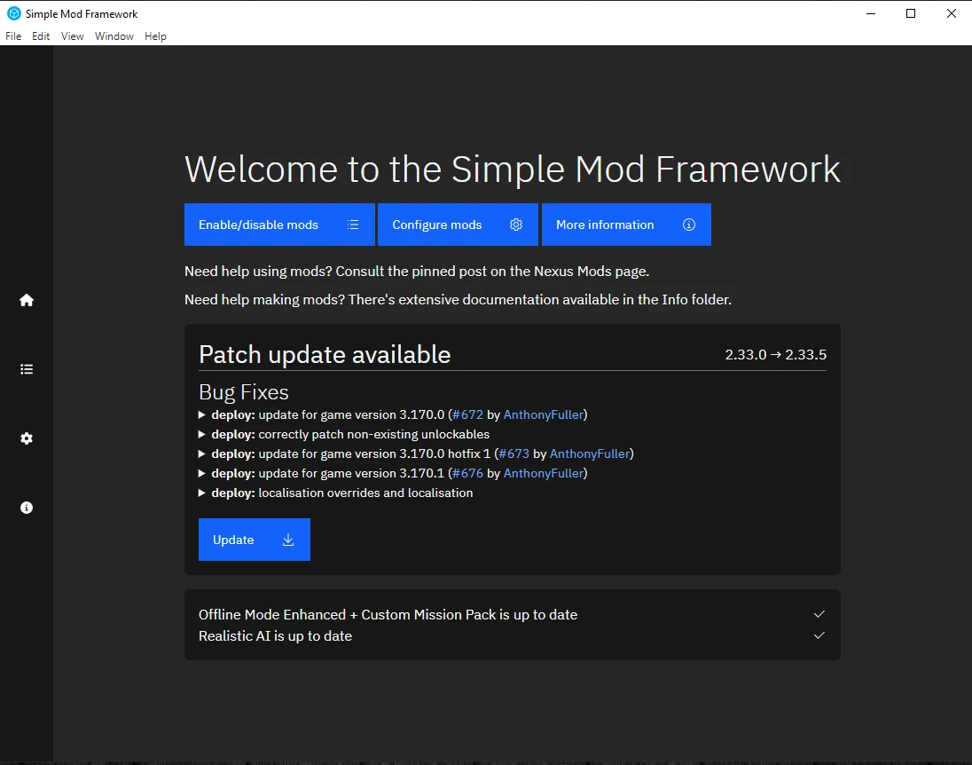 Hitman 3 "Simple Mod Framework - Пиратская Версия" [3.180]