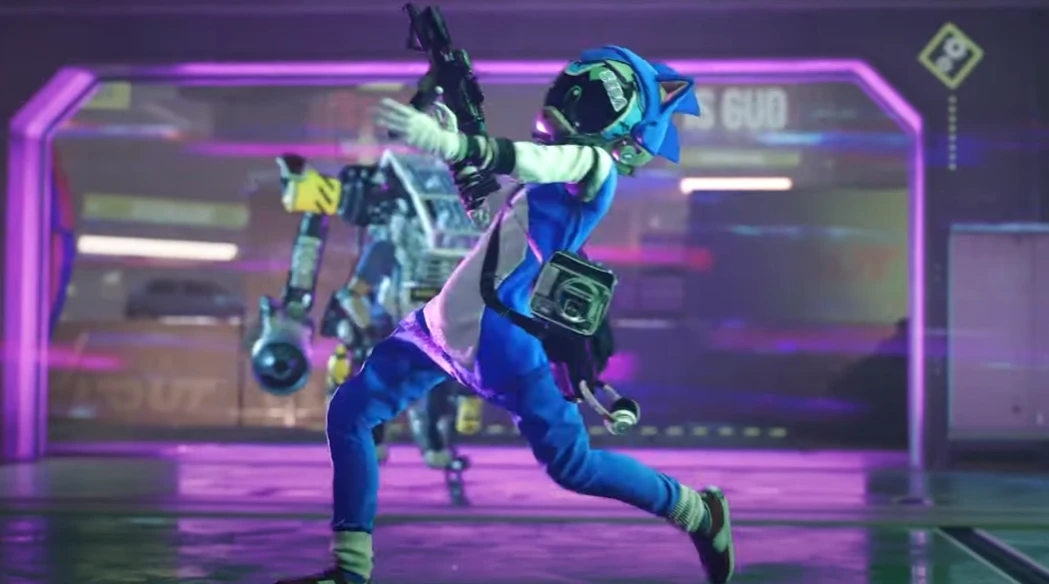 Создатели шутера Hyenas представили нового героя в костюме Соника