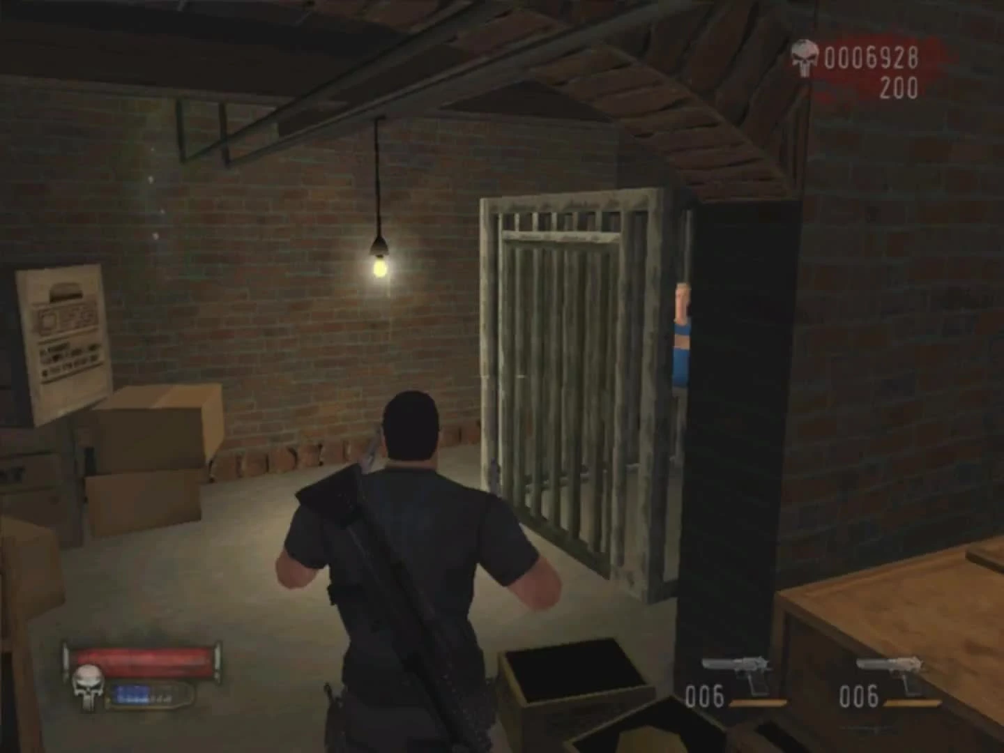 The Punisher - иммунитет к .50 калибру | прикол-баг