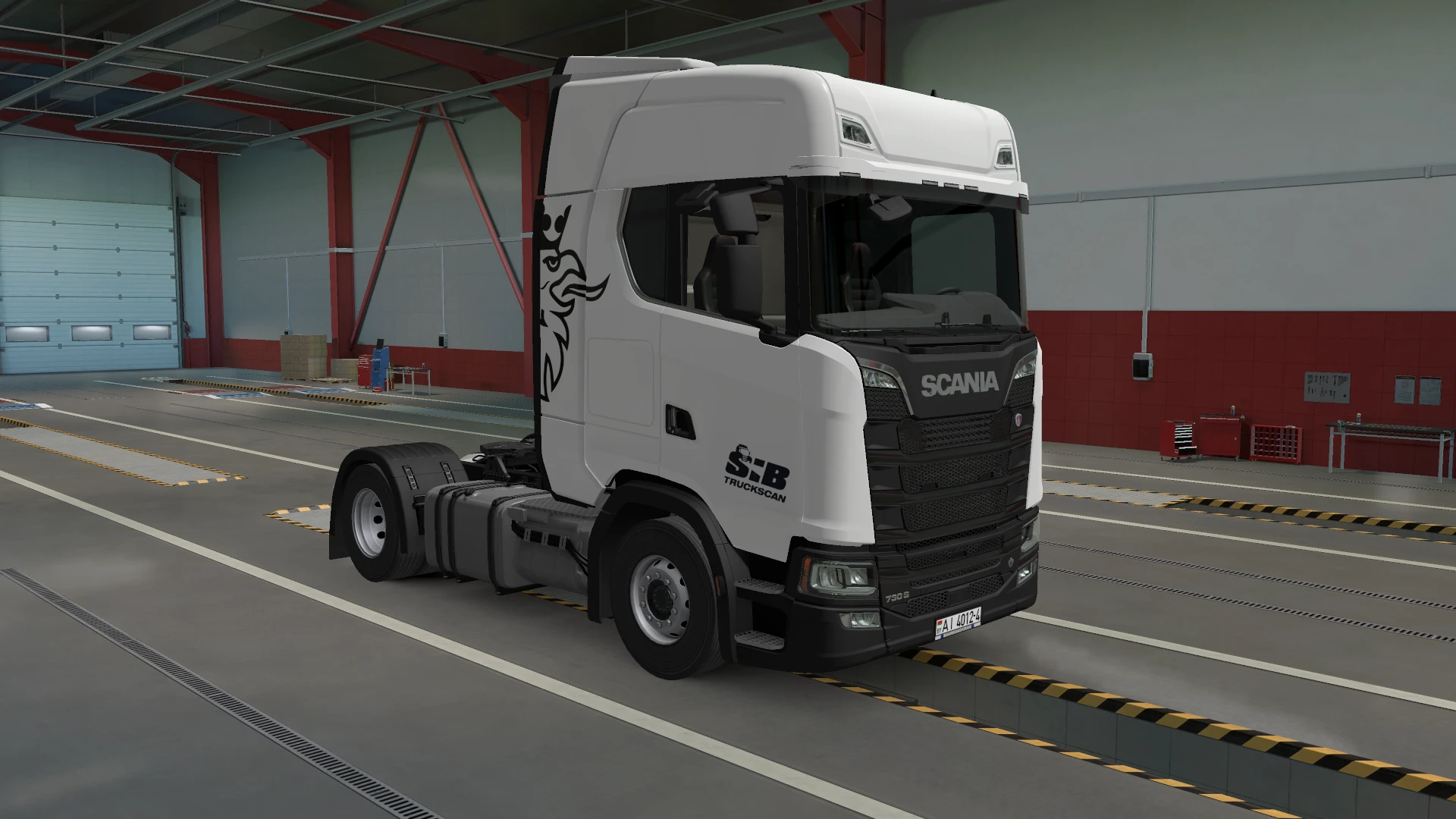 Euro Truck Simulator 2 "Скин SIB для SCANIA R & S Next Generation" [1.0]
