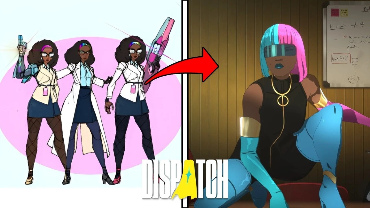 Dispatch: от концепта до финального дизайна в игре