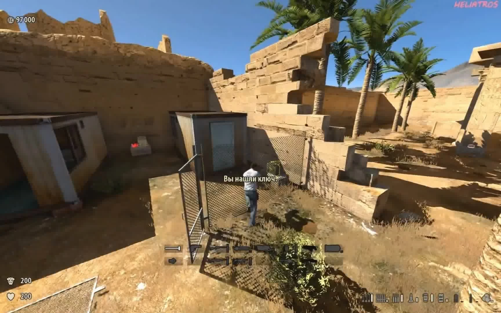 Нахождение всех секретов Serious Sam 3 BFE. Уровень 8 (10 секретов)