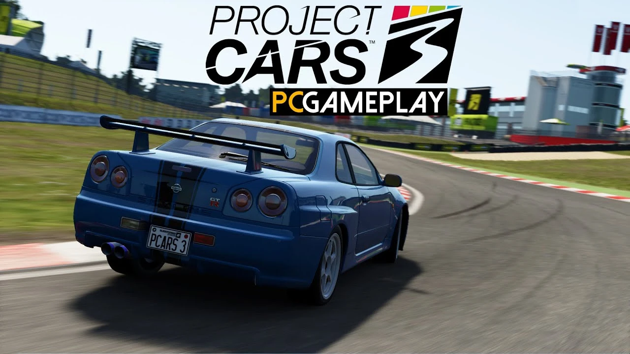 Почти час игрового процесса Project Cars 3
