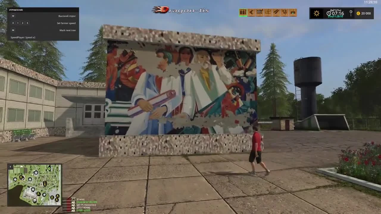 Farming Simulator 17 - Обзор карты Зеленая Долина FS17 ( 2 часть )