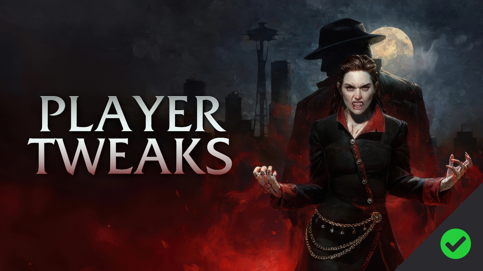 Vampire: The Masquerade - Bloodlines 2 "Player Tweaks - изменённый геймплей - больше скорости и урона"