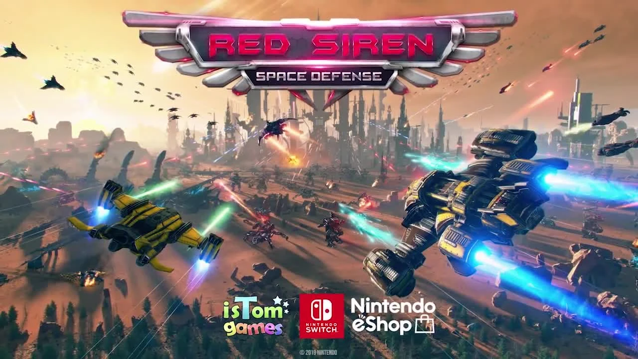 Трейлер Red Siren: Space Defense для Switch