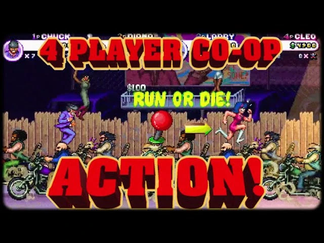 Кооперативный сайд-скроллер Deathwish Enforcers стал доступен на Nintendo Switch и PS4