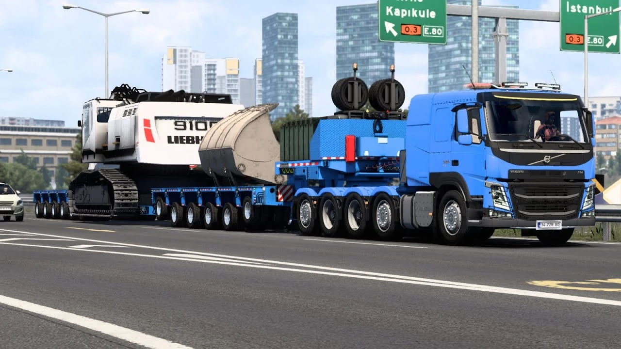 Euro Truck Simulator 2 "Улучшенный Фото Мод v1.0 (1.41.x)"