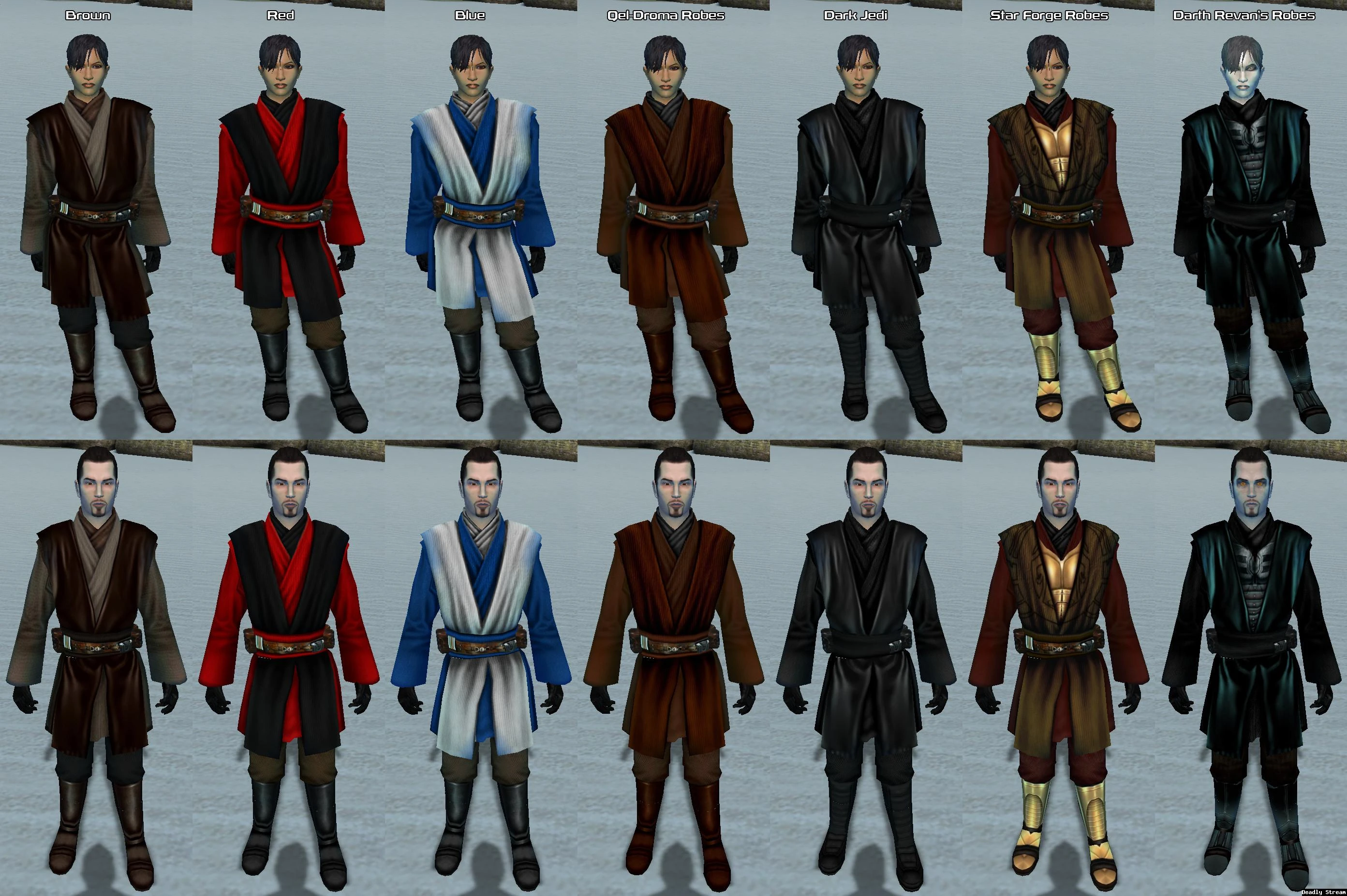 Star Wars: Knights of the Old Republic "[KotOR] Prequel Robe Replacement 1.0"
