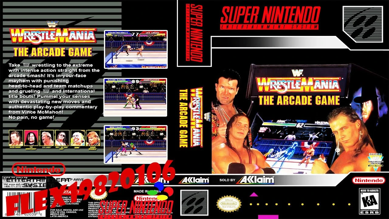 Wrestlemania - Arcade Game - полное прохождение на эмуляторе SNES