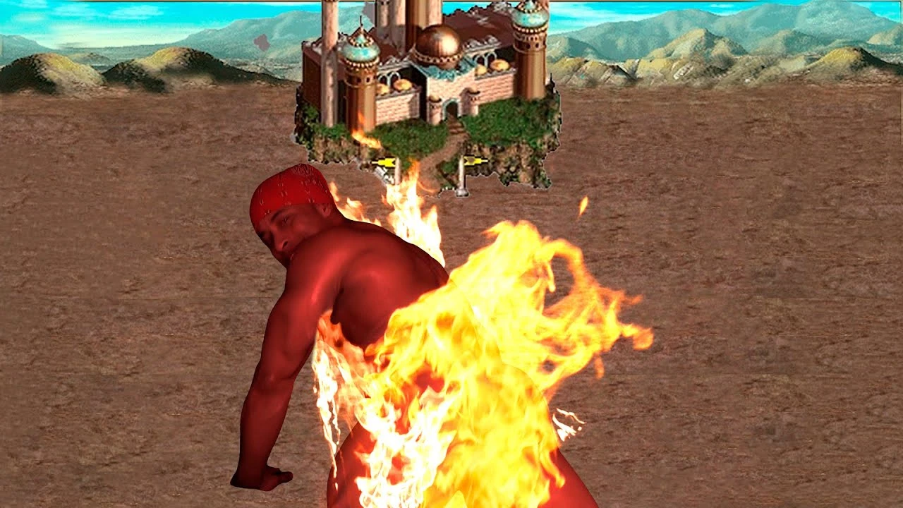 Этот элементаль огня слишком горяч чтоб исчезнуть