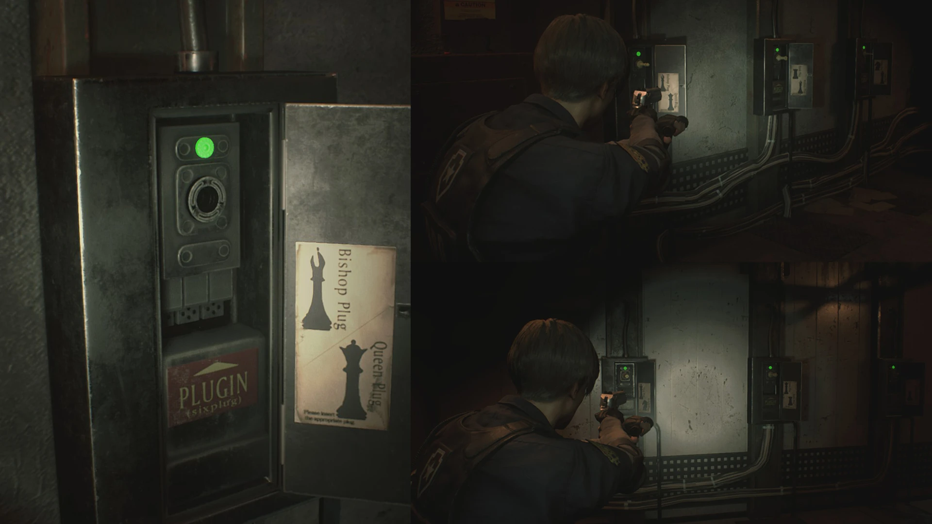 Resident Evil 2 "Восстановленные картинки для Шахматной партии"