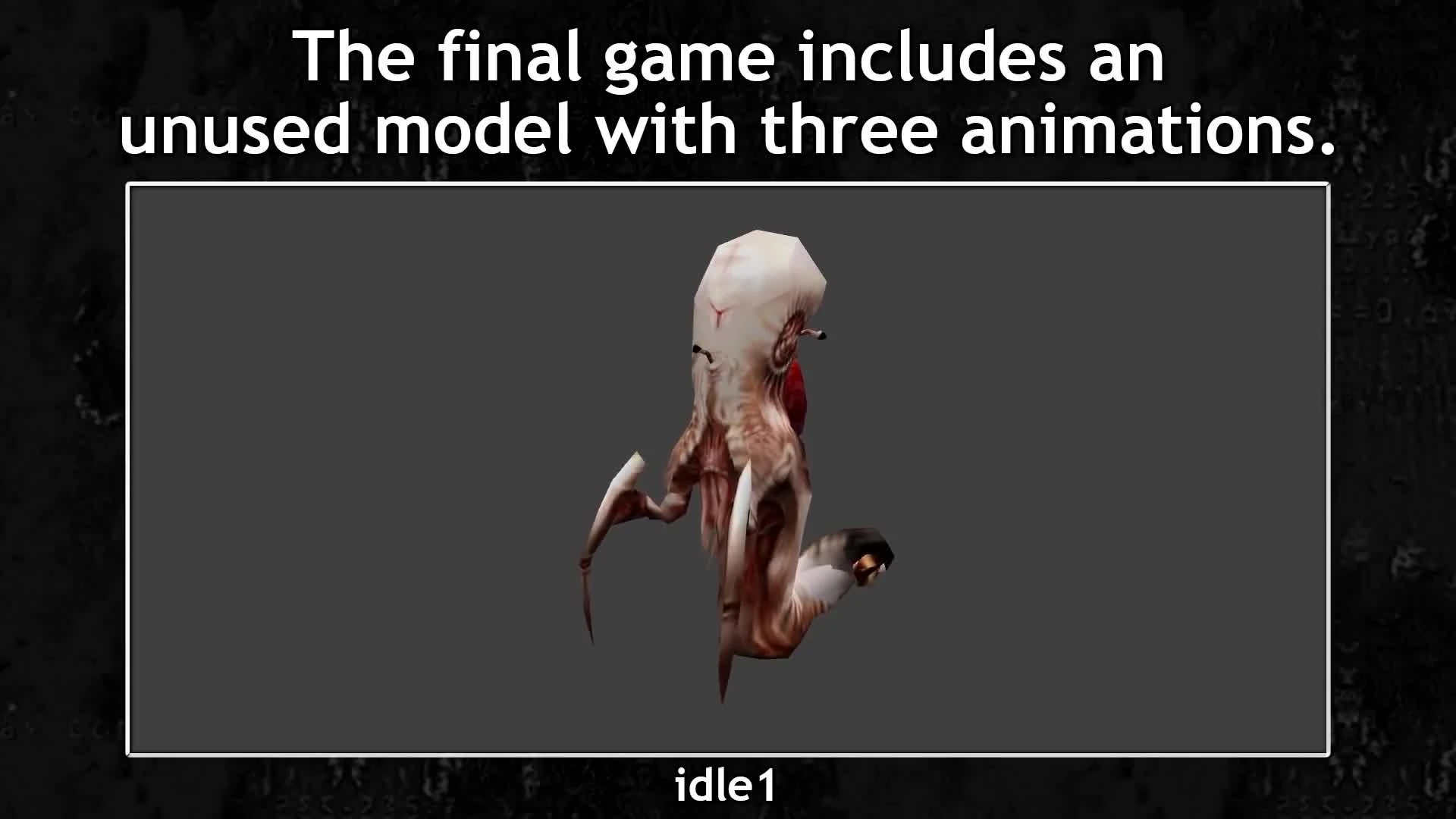 Вырезанный монстр Half-Life - Кингпин