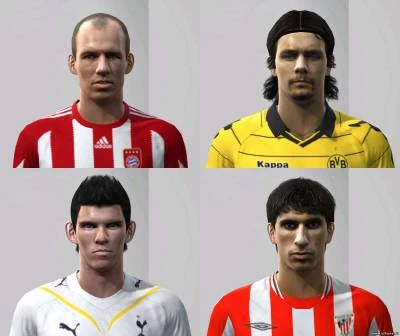 PES 2010 "Faces Pack by DjGabrix"