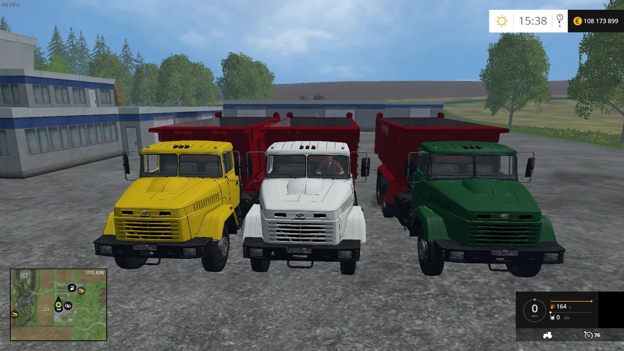 Farming Simulator 15 "Краз 65055 v 1.0"