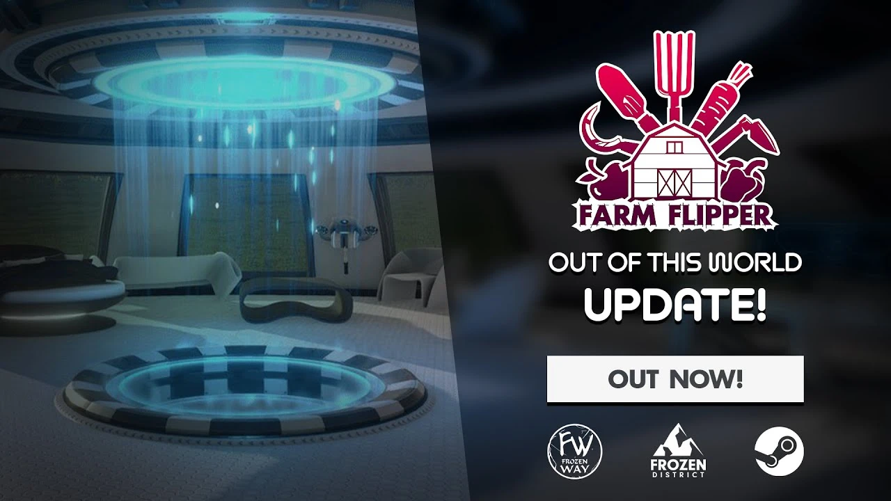 House Flipper получила обновление Out of This World для ПК в Steam