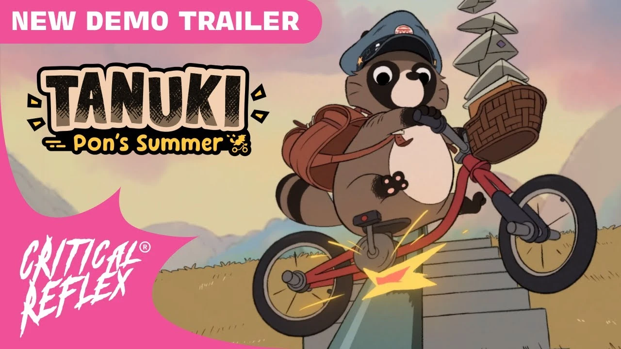 Очаровательный симулятор курьера Tanuki: Pon's Summer добавили в список желаемого Steam 100 тысяч игроков