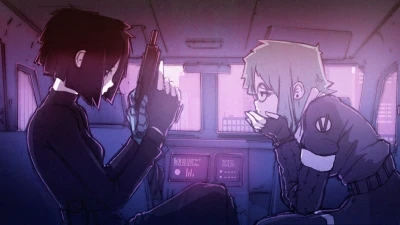 Вышла демо-версия визуальной киберпанк новеллы Synergia