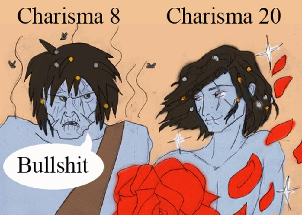 Когда прокачал харизму