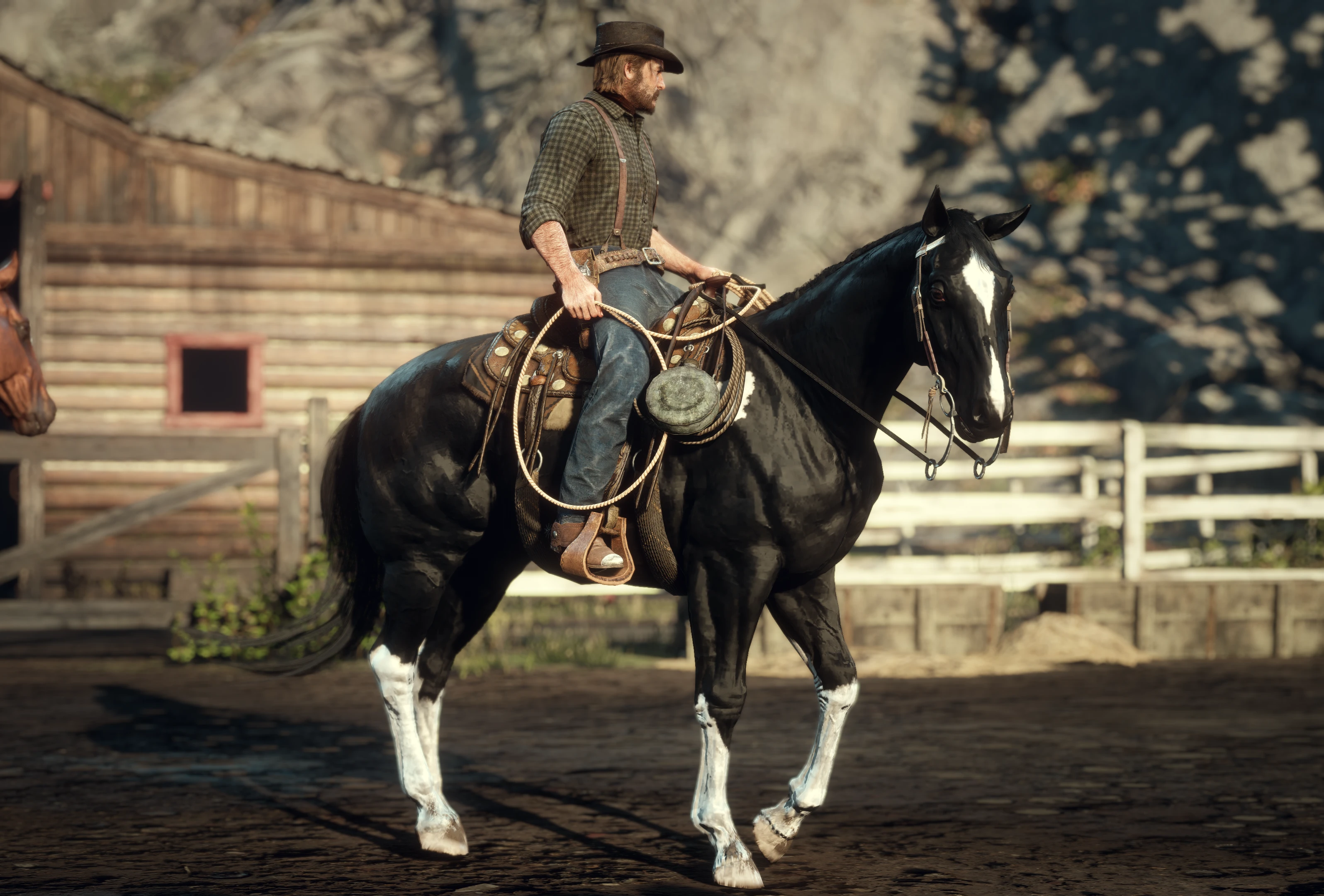 Red Dead Redemption 2 "DLSSTweaks - улучшение DLSS и DLAA"