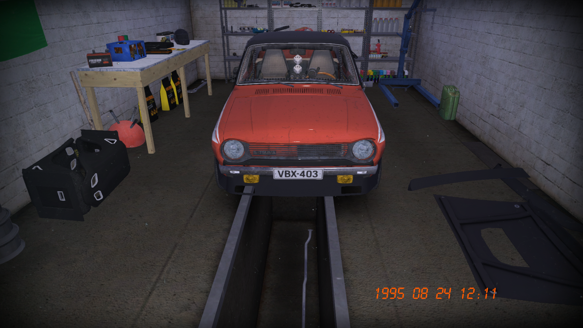 My Summer Car "Сохранение - 500к марок, GT SatSuma, много еды, нетронутый сюжет"