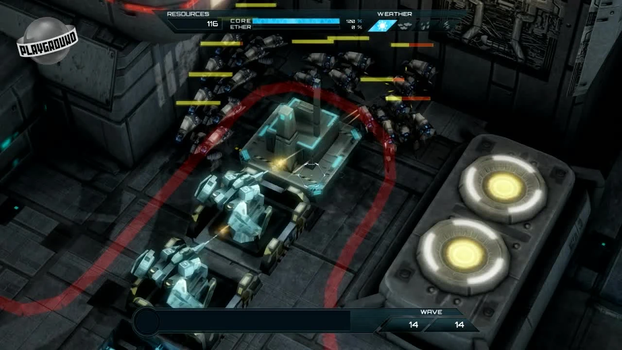 Defense Technica. Башню снесло