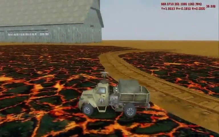 Ex Machina Вулканические анимированные текстуры