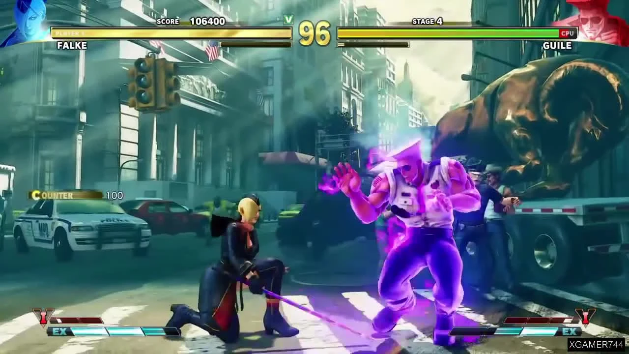 Street Fighter 5 - Falke Arcade Mode