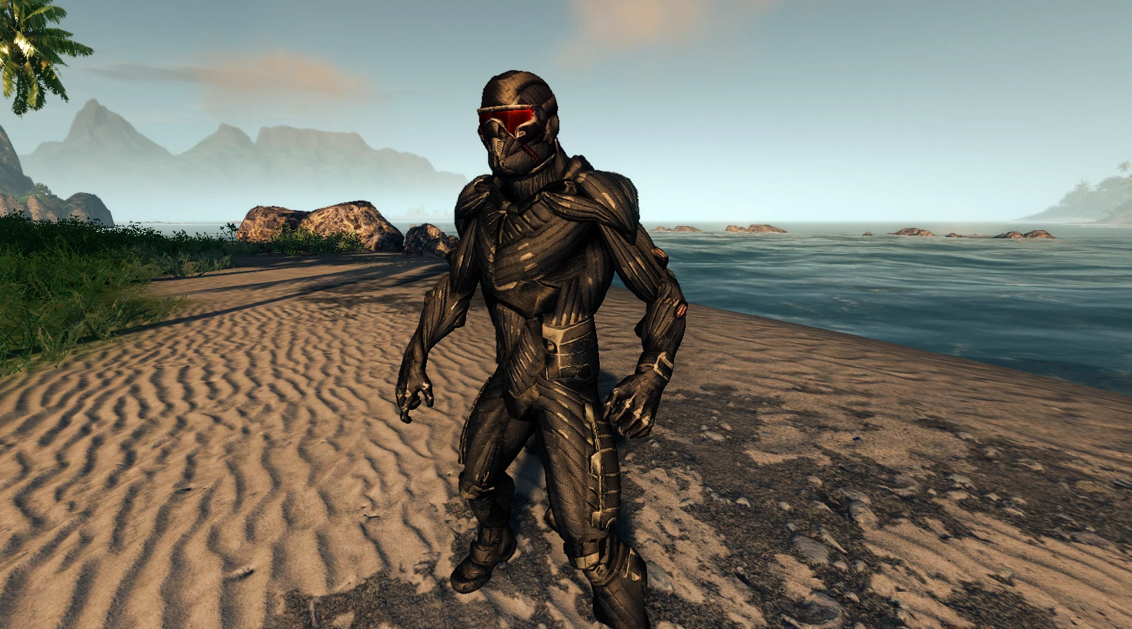 Crysis "Нано костюм из Crysis Remastered с правильным Альфа каналом"