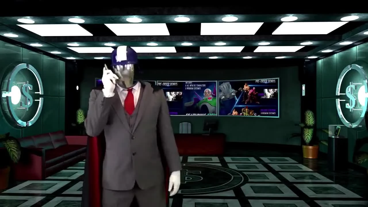 Marvel vs Capcom Infinite - Пародийный скетч от Angry Joe