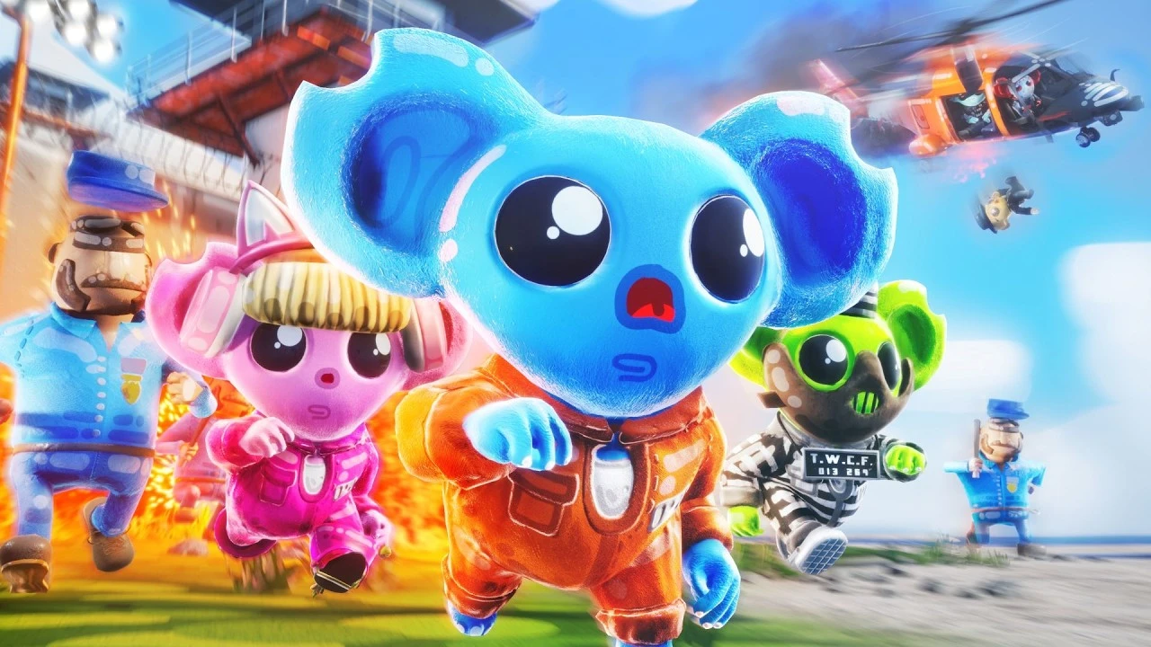 Состоялся релиз CUFFBUST - кооперативного экшена о побеге из тюрьмы от создателя Choo-Choo Charles