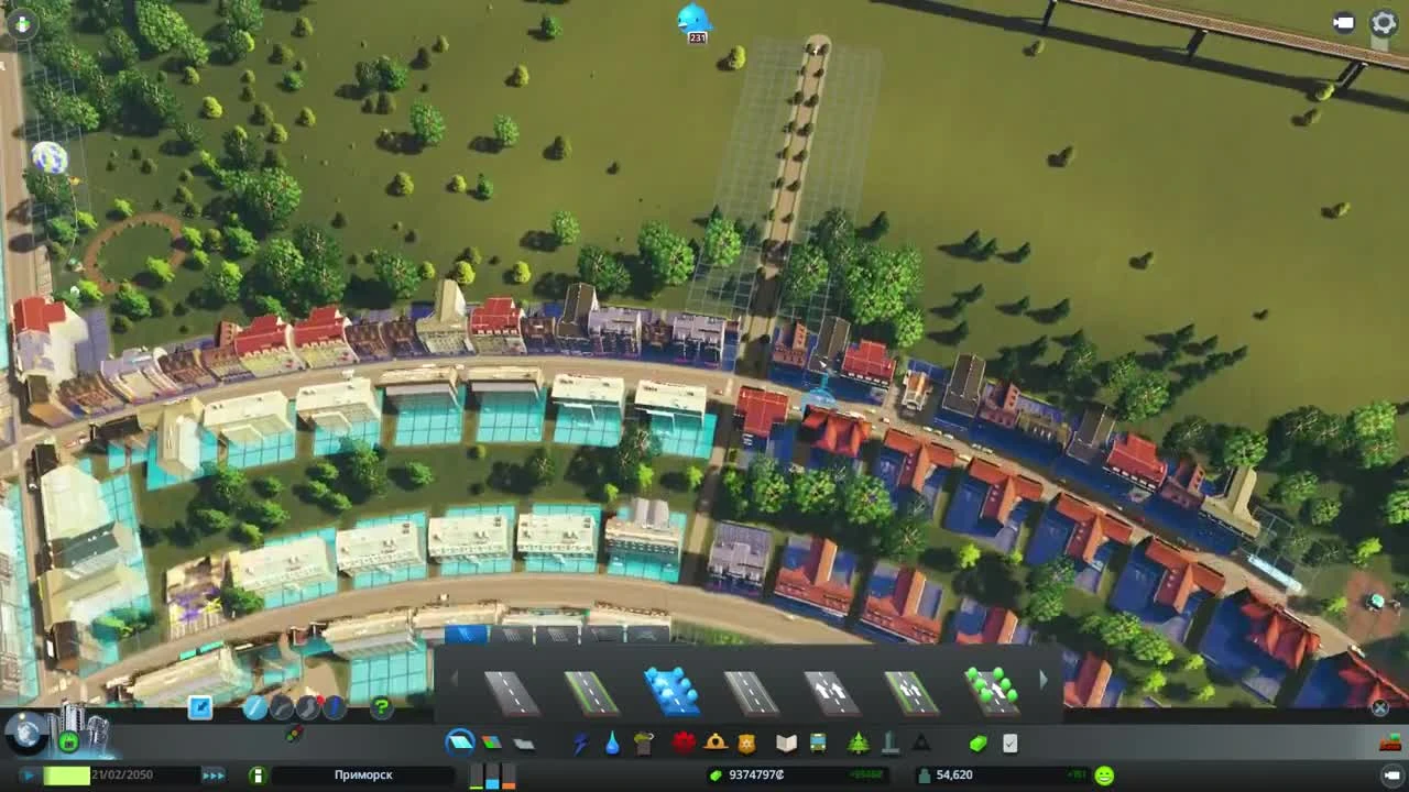 Мегаполис - ч25 Cities: Skylines