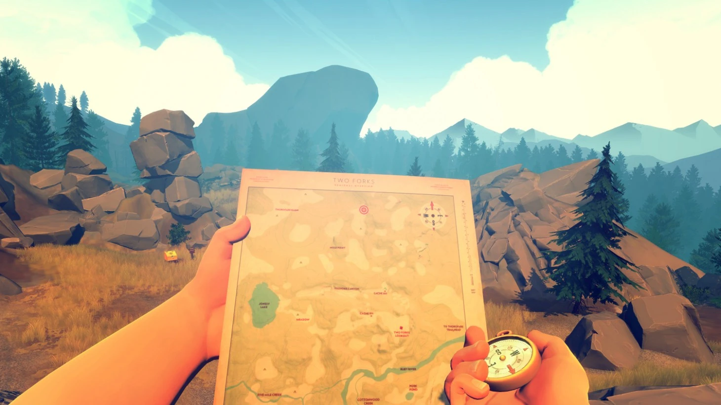 Атмосферная адвенчура Firewatch скоро выйдет и на Switch