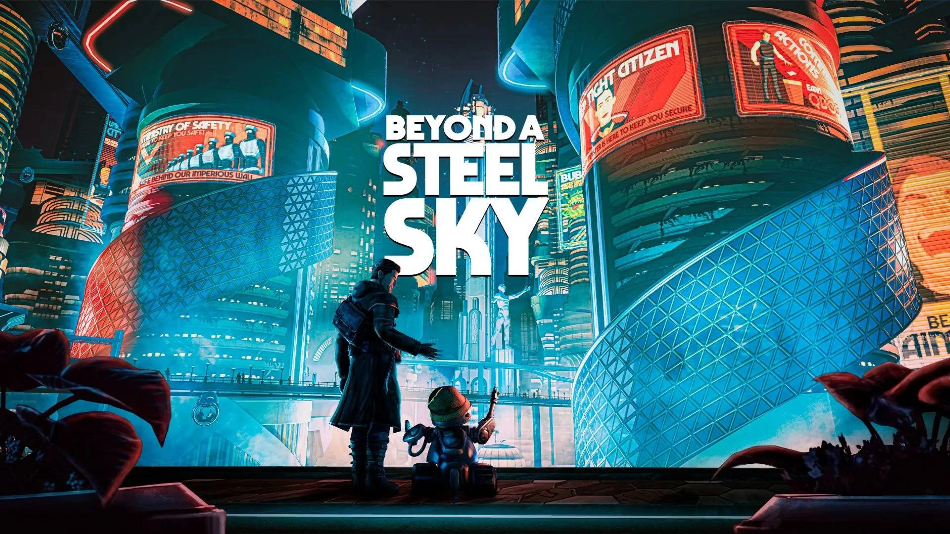 Игровой процесс Switch-версии квеста Beyond a Steel Sky