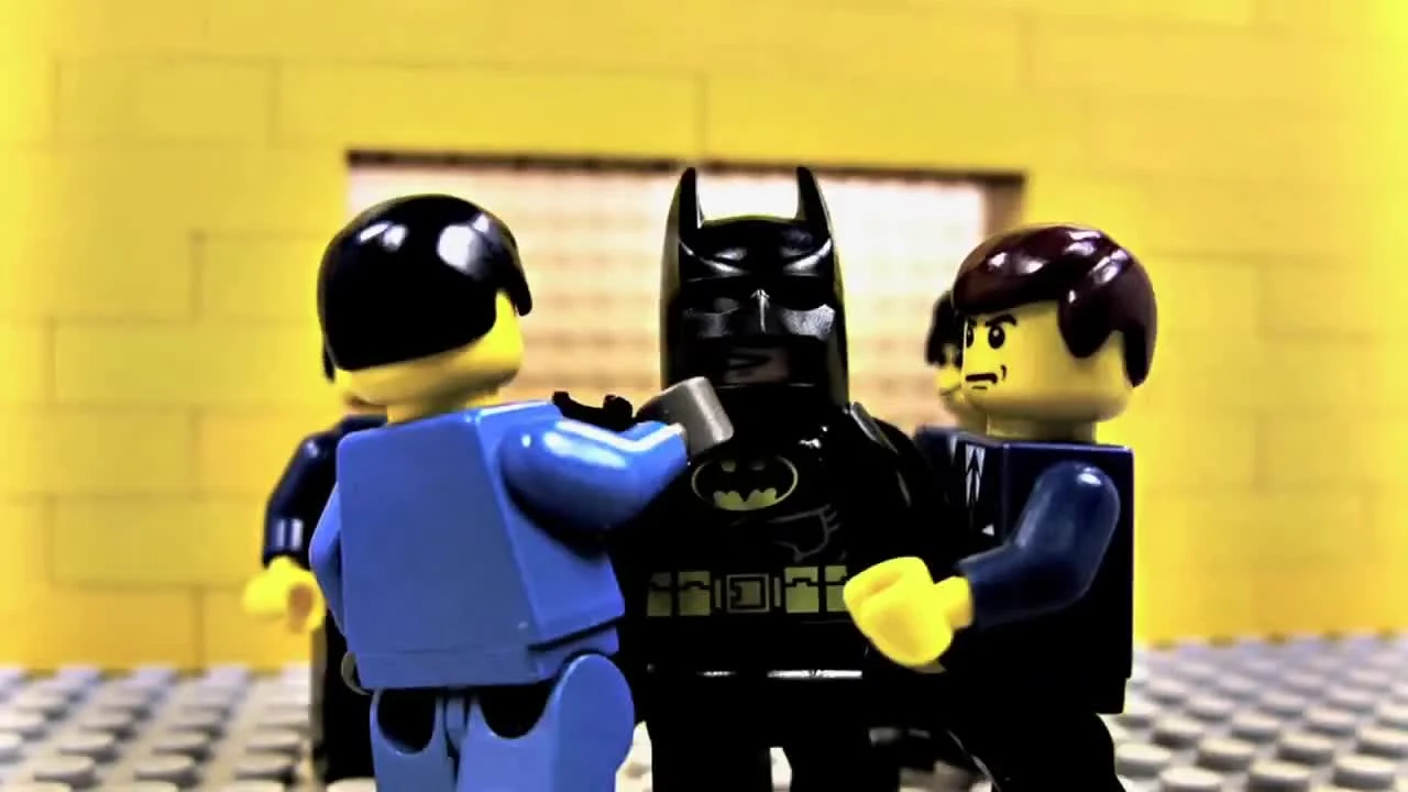 Пародия на "Batman: Arkham City" в стиле Lego