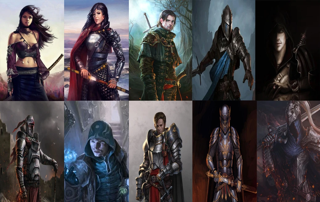 Icewind Dale: Enhanced Edition "Набор Фэнтези Портретов #1"