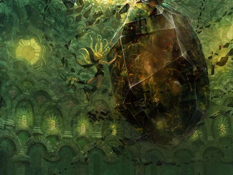 Digital для игр: Концепт-арт по игре Gravity Rush