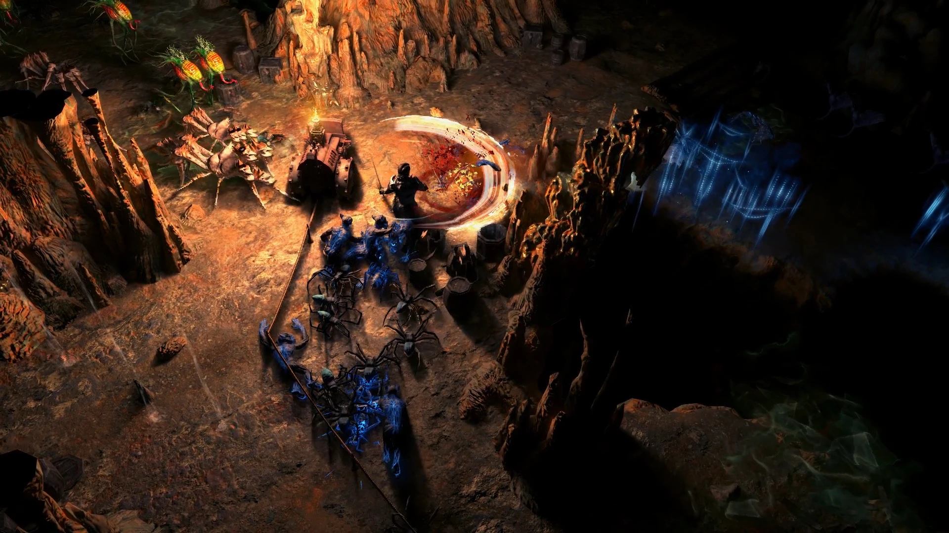 В Path of Exile появились бесконечные данжи с дополнением Delve