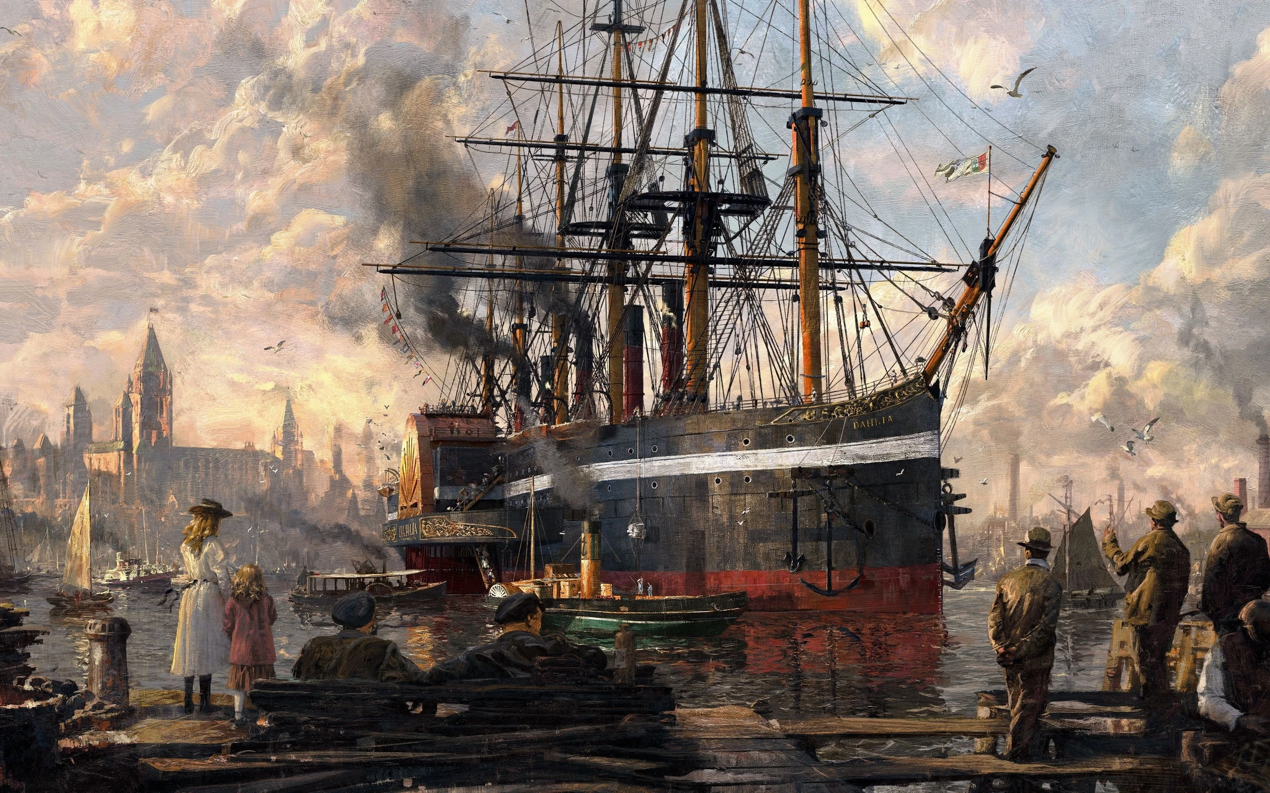 Поиск затонувших сокровищ в новом дополнении Anno 1800 начнется 30 июля