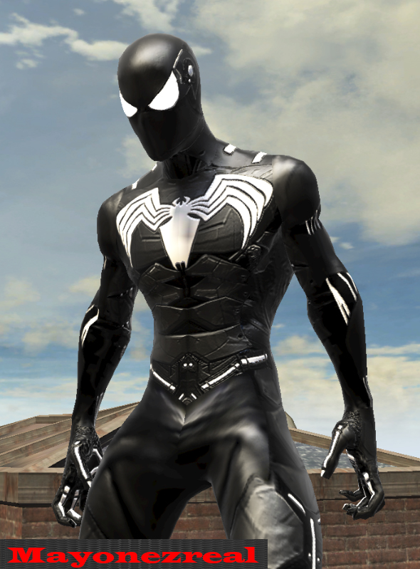 Spider-Man: Web of Shadows "Venom armor Spider-man"