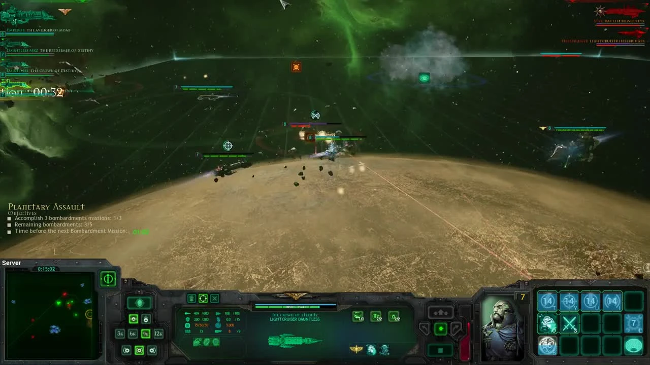 Battlefleet Gothic Armada "прохождение на русском Возрождающийся Империум глава 5 обзор"