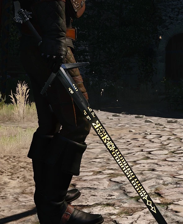 Witcher 3: Wild Hunt "Aerondight Redone"