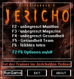 Clive Barker's Jerich: Трейнер (+5) [1.0] {drolle}