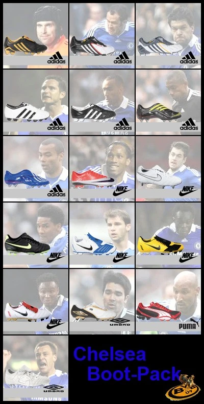 PES 2009 "Chelsea Bootpack collected by Kralle79"