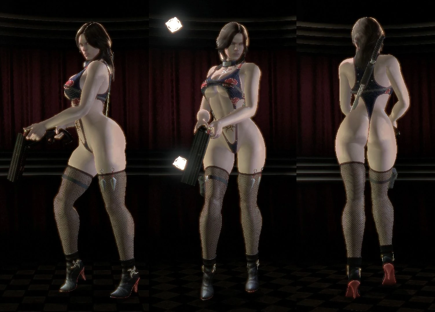 Resident Evil 6 "Хелена в сексуальном китайском бикини"