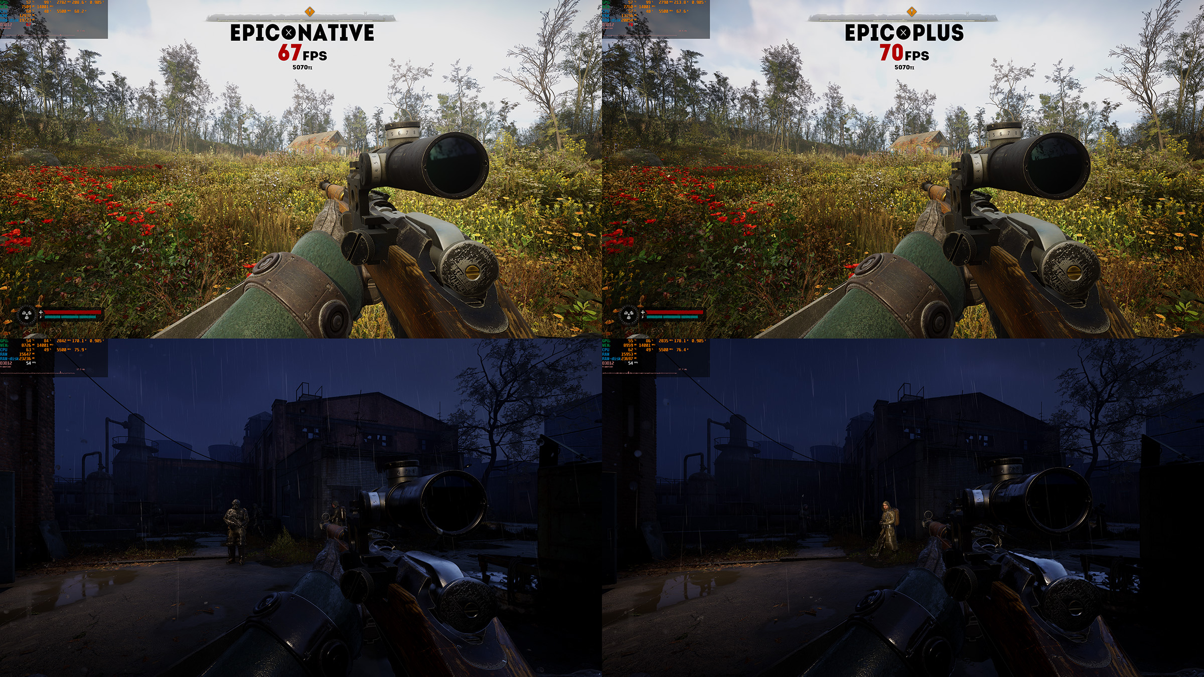 S.T.A.L.K.E.R. 2: Heart of Chornobyl "#S2HoC-version Epic+ улучшение графики"