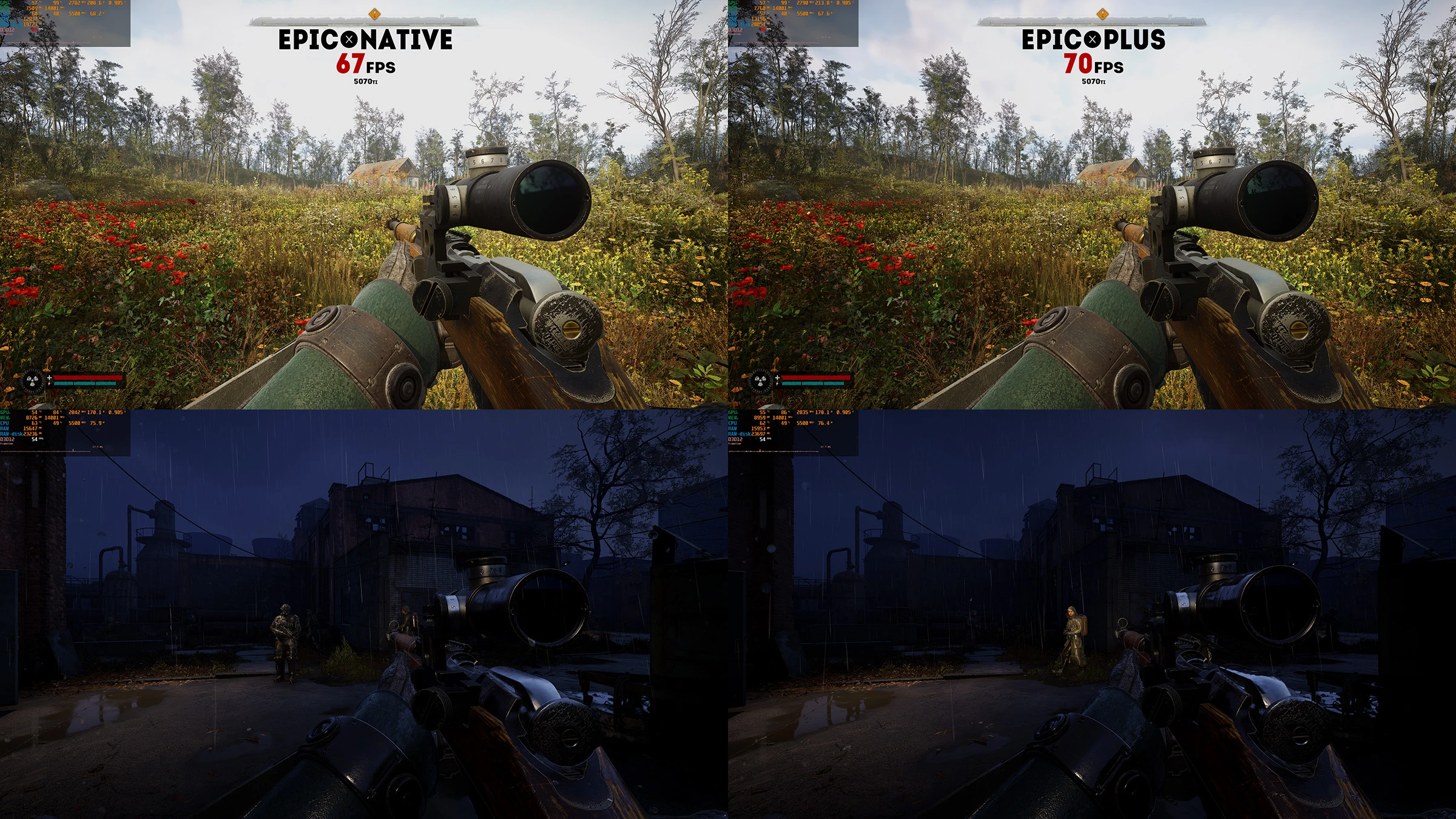 S.T.A.L.K.E.R. 2: Heart of Chornobyl "#S2HoC-version Epic+ улучшение графики"