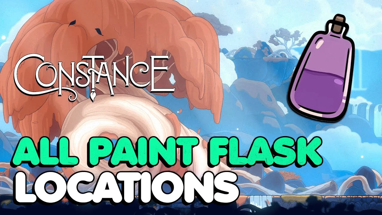 Где найти все флаконы с краской в Constance