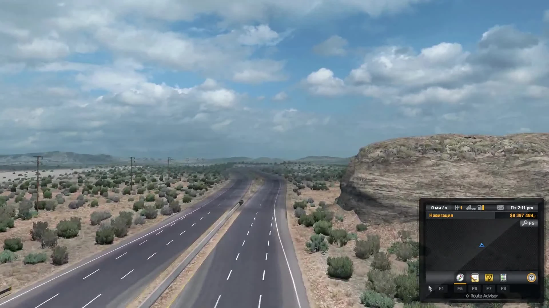 American Truck Simulator - Дороги штата Юта в Бета Патче 1.3658