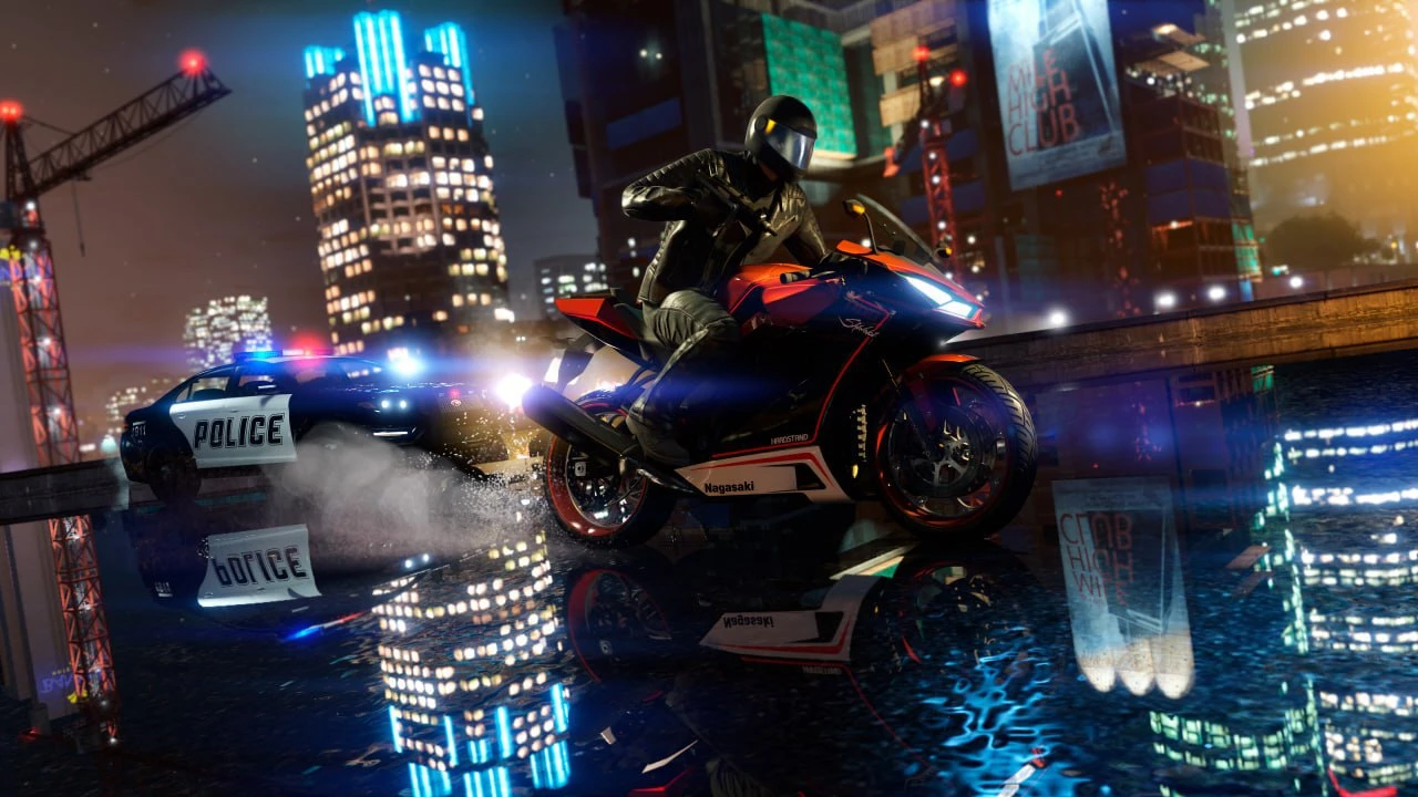 На ПК состоялся релиз улучшенной версии Grand Theft Auto 5